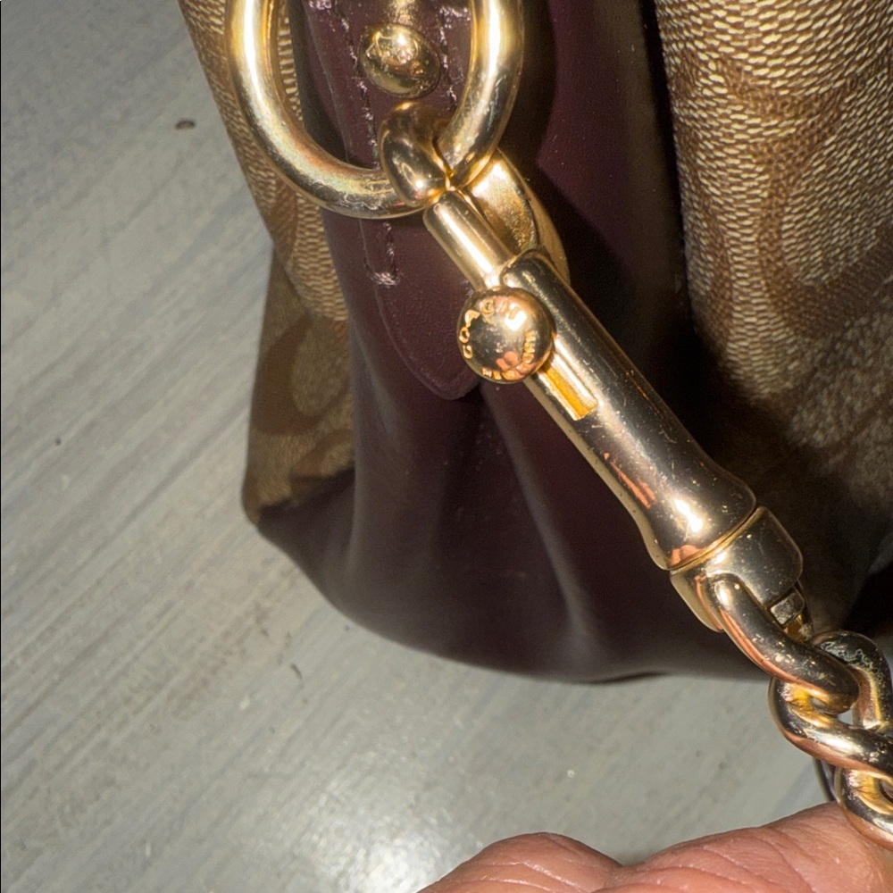 Coach Mini Rowan Sage Snake Carryall Satchel/Crossbody Bag π - Picture 12 of 14